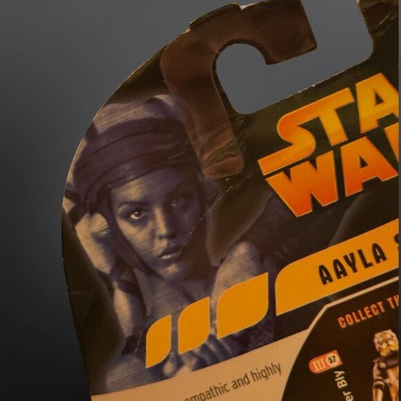 Star Wars Revenge of the Sith ROTS Aayla Secura Jedi Hologram Figure #69 3.75”’ - Picture 5 of 8